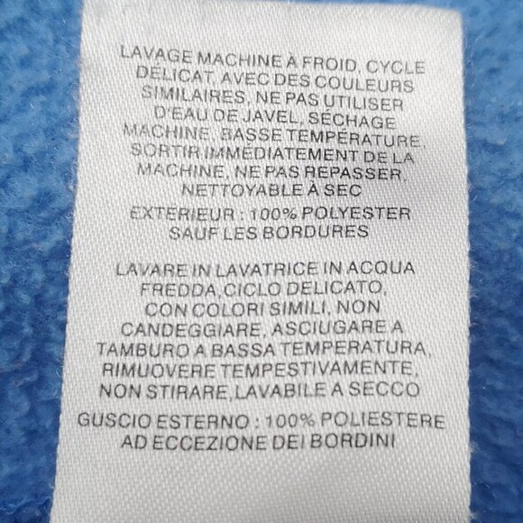 Columbia Ladies Size Medium Light Blue Full Zip Tapered Fleece Jacket - Picture 7 of 16